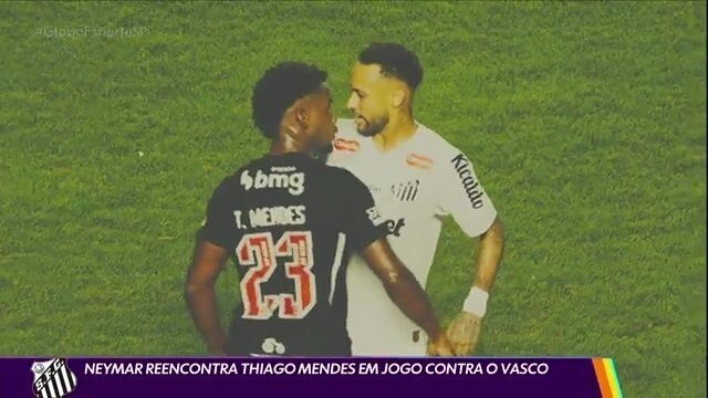 Neymar e Thiago Mendes se reencontram em duelo decisivo entre Santos e Vasco