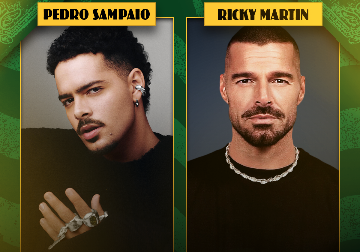 NFL confirma Pedro Sampaio e Ricky Martin no show do intervalo no Maracanã em 27 de setembro de 2026