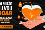 Nilton Santos sedia campanha de doação de sangue em parceria com o Botafogo nos dias 13 e 14