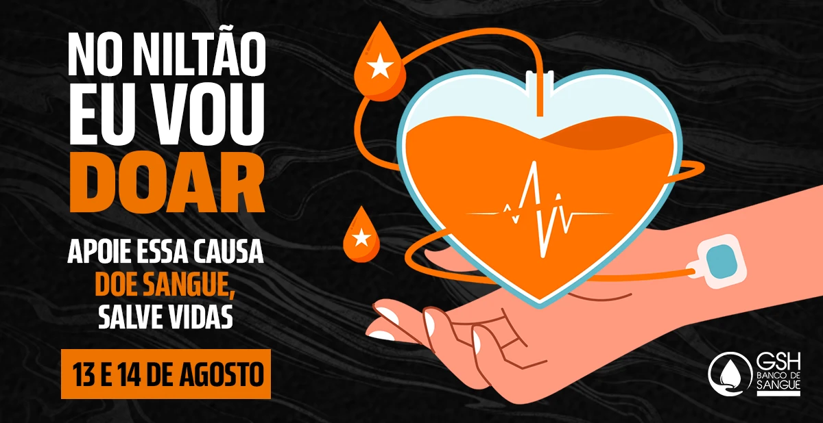 Nilton Santos sedia campanha de doação de sangue em parceria com o Botafogo nos dias 13 e 14
