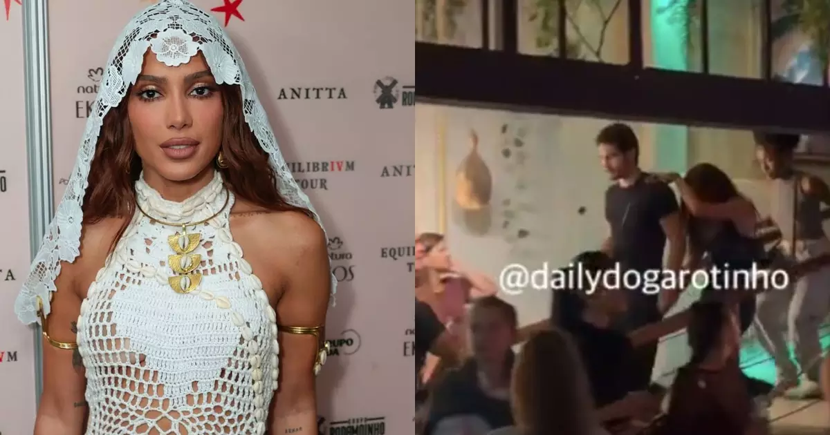 Novo romance de Anitta com ator Danilo Mesquita é revelado por flagra no Rio