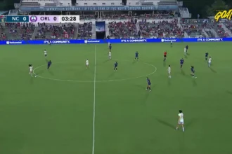 NWSL registra início de confronto equilibrado entre North Carolina Courage e Orlando Pride