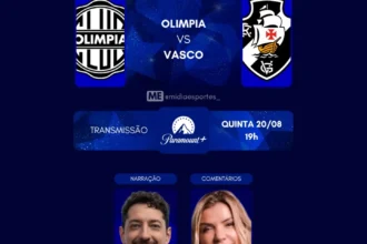 Olimpia e Vasco decidem vaga nas oitavas da Copa Sul-americana