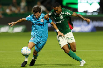 Palmeiras e Santos iniciam disputa por vaga nas semifinais da Copa do Brasil