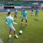 Palmeiras encerra preparação para duelo contra o Internacional pelo Brasileirão