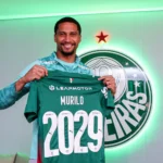 Palmeiras garante permanência de Murilo com contrato estendido até 2029