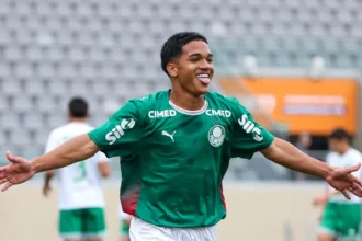 Palmeiras goleia Juventude por 5 a 0 e assume vice-liderança do Brasileiro sub-17