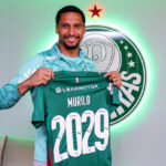 Palmeiras oficializa extensão de contrato com o zagueiro Murilo até 2029