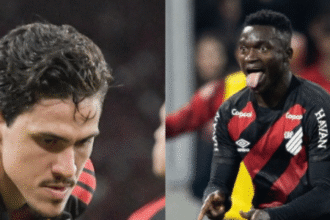 Pedro e Viveros travam duelo técnico pela artilharia do Campeonato Brasileiro