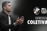 Pedro Emanuel analisa derrota do Vasco para o Santos em entrevista coletiva