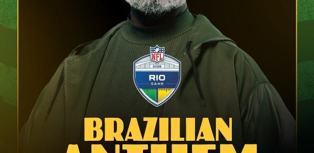 Péricles interpretará o hino nacional na partida entre Ravens e Cowboys no Maracanã em 27 de setembro