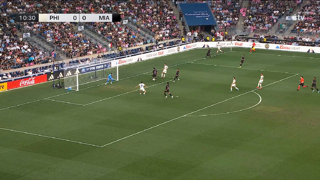 Philadelphia Union e Inter Miami empatam em duelo movimentado pela MLS