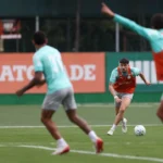 Piquerez celebra marca histórica no Palmeiras após superar lesão no tornozelo