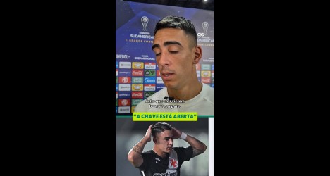 Puma Rodríguez analisa desempenho do Vasco após duelo na Sul-americana