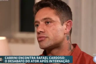 Rafael Cardoso relata superação da dependência após período de internação