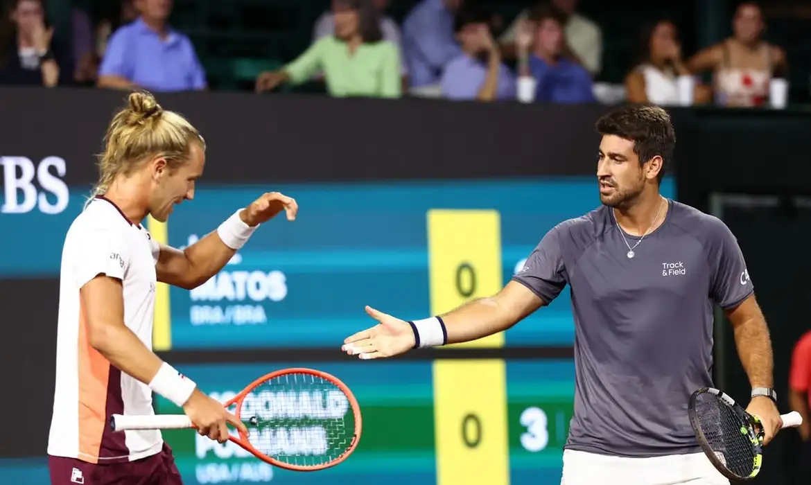 Rafael Matos e Orlando Luz superam italianos e alcançam a semifinal do Masters 1000 de Cincinnati