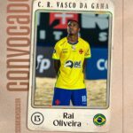 Rai Oliveira é convocado pela Seleção Brasileira para o Sul-americano de Beach Soccer Sub-20