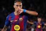 Raphinha surge como principal candidato à braçadeira de capitão do Barcelona