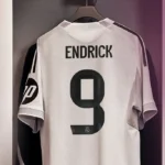 Real Madrid oficializa numeração e Endrick assume a camisa 9 para a temporada