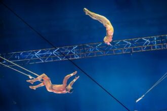Recrutamento do Cirque du Soleil: a jornada de atletas olímpicos para o palco