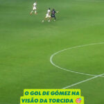 Registro da torcida revela perspectiva única do gol de Andrés Gómez em São Januário