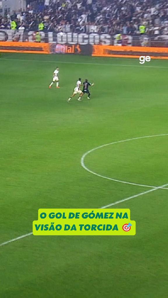 Registro da torcida revela perspectiva única do gol de Andrés Gómez em São Januário