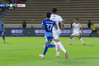 Reijnders marca seu primeiro gol pelo Al-qadsiah com finalização de três dedos