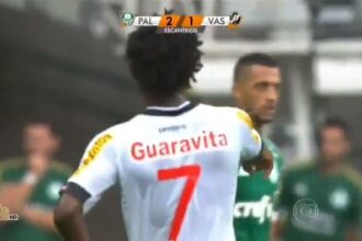 Relembre o triunfo histórico do Vasco sobre o Palmeiras no Allianz Parque em 2015