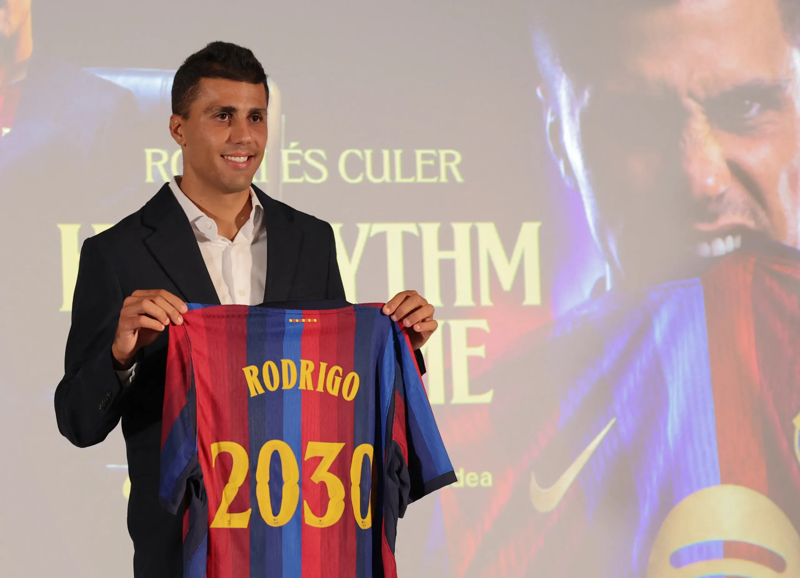 Rodri desfalca estreia do Barcelona no Campeonato Espanhol