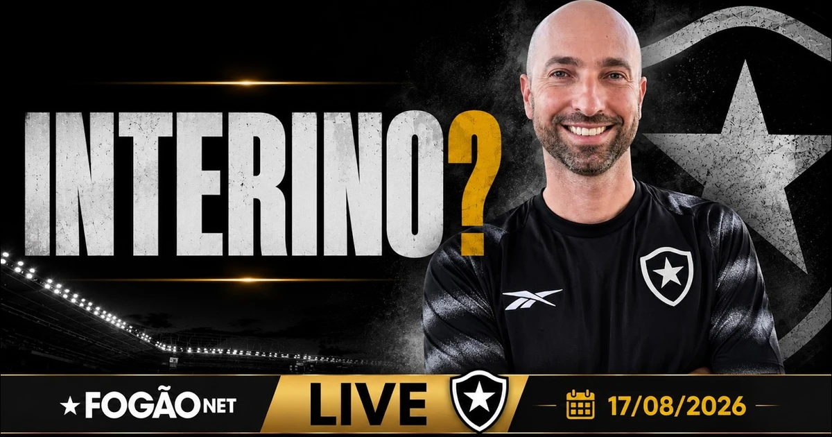 Rodrigo Bellão surge como alternativa interina para o comando técnico do Botafogo