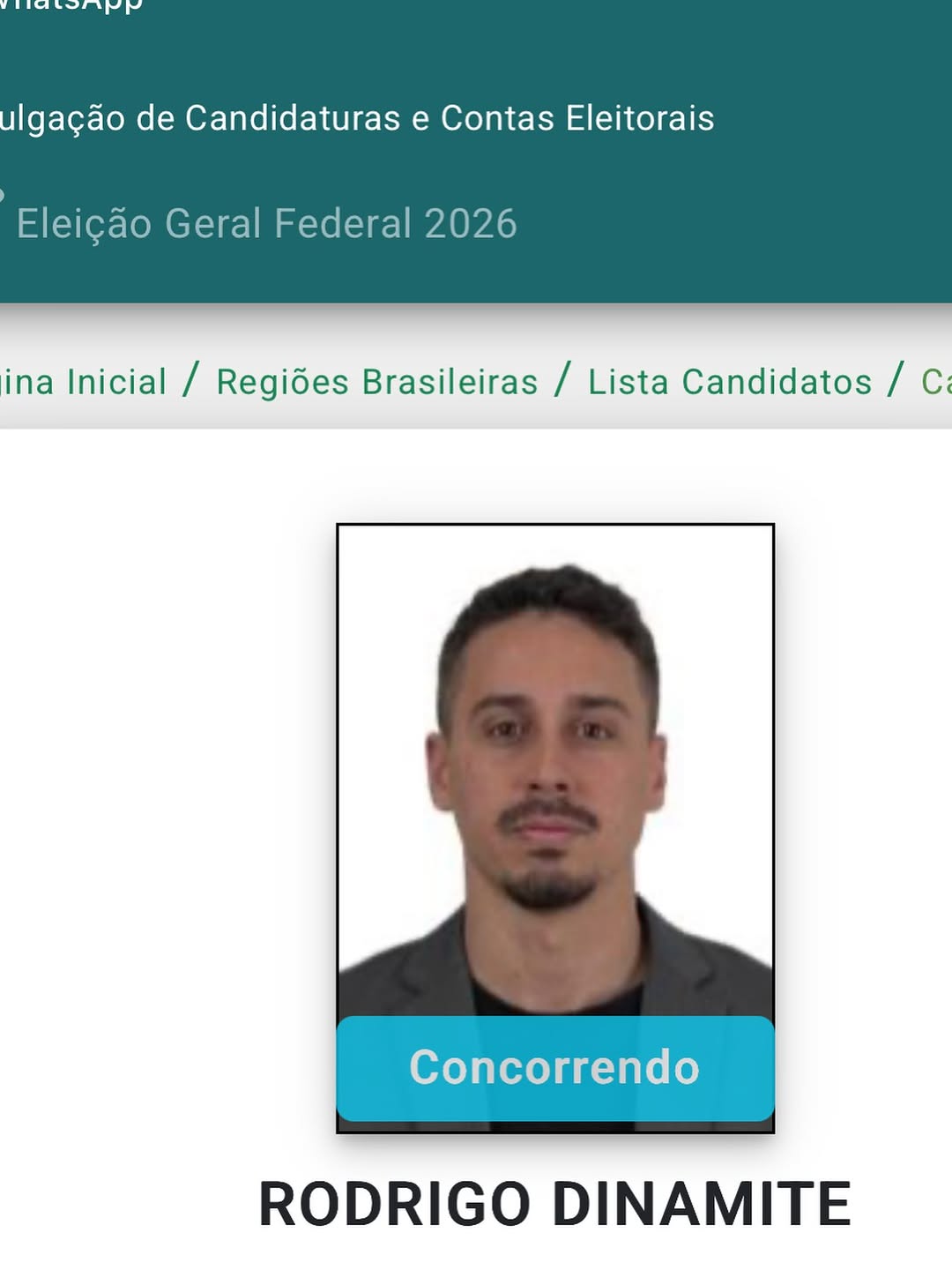 Rodrigo Dinamite lança candidatura a deputado estadual pelo PSDB com foco em esporte e educação