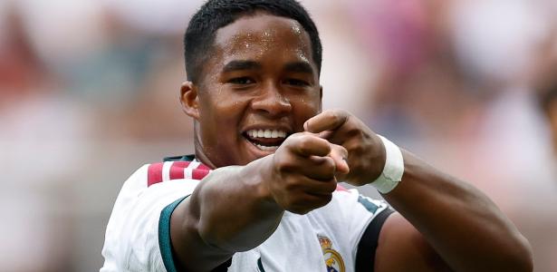 Roma avalia investida por empréstimo de Endrick junto ao Real Madrid