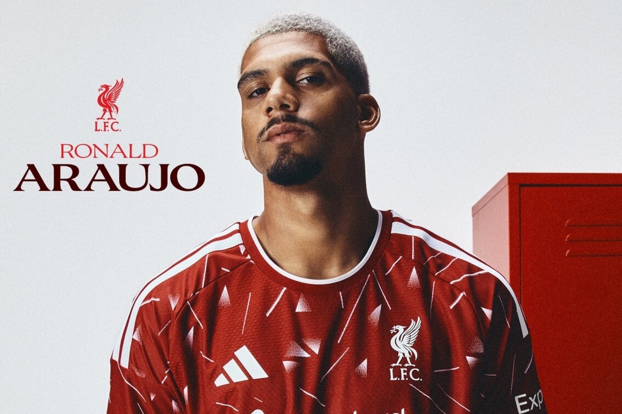 Ronald Araújo reforça a defesa do Liverpool por empréstimo