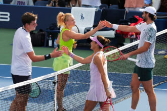 Sabalenka e Djokovic encaram líderes do ranking em duelo de duplas mistas no US Open