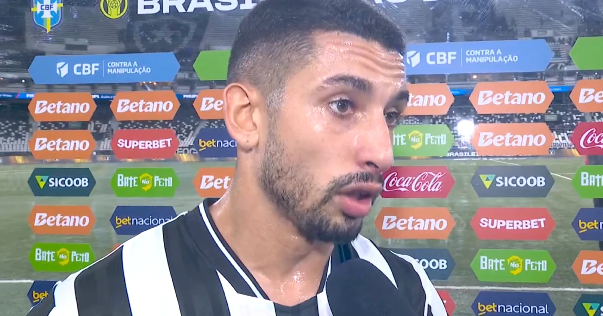 Santi Rodríguez marca dois gols em derrota do Botafogo e cobra eficiência