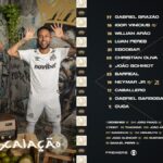 Santos define escalação oficial para confronto decisivo contra o Vasco