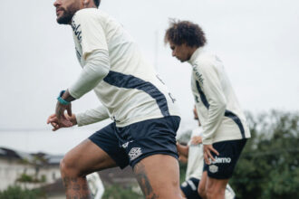 Santos finaliza preparação decisiva para clássico contra o Palmeiras