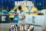 Santos impõe domínio e vence Vasco por 2 a 0 na abertura da Liga Nacional de Futevôlei 2026