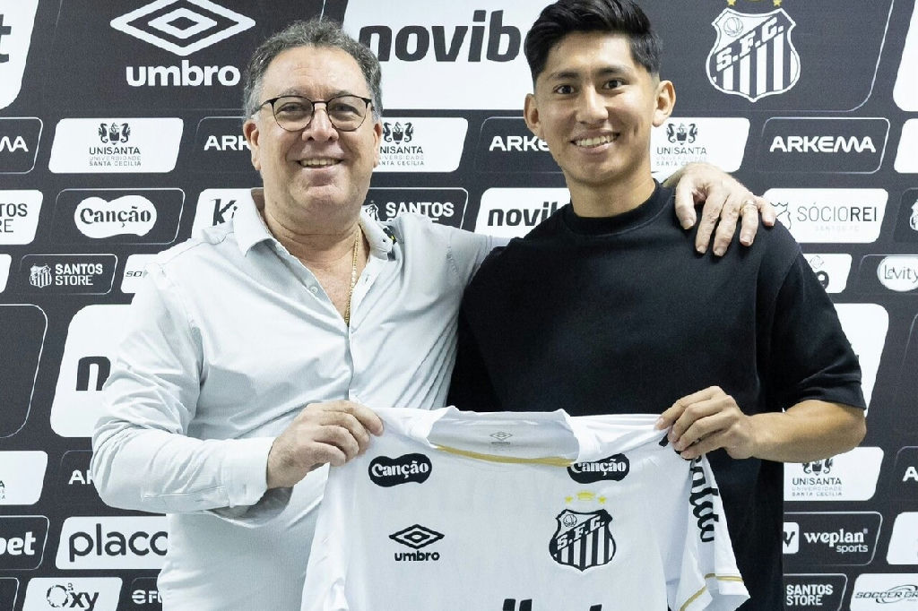 Santos oficializa renovação de contrato com Miguelito até 2029