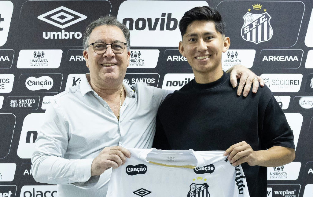 Santos oficializa renovação de contrato com Miguelito até 2029