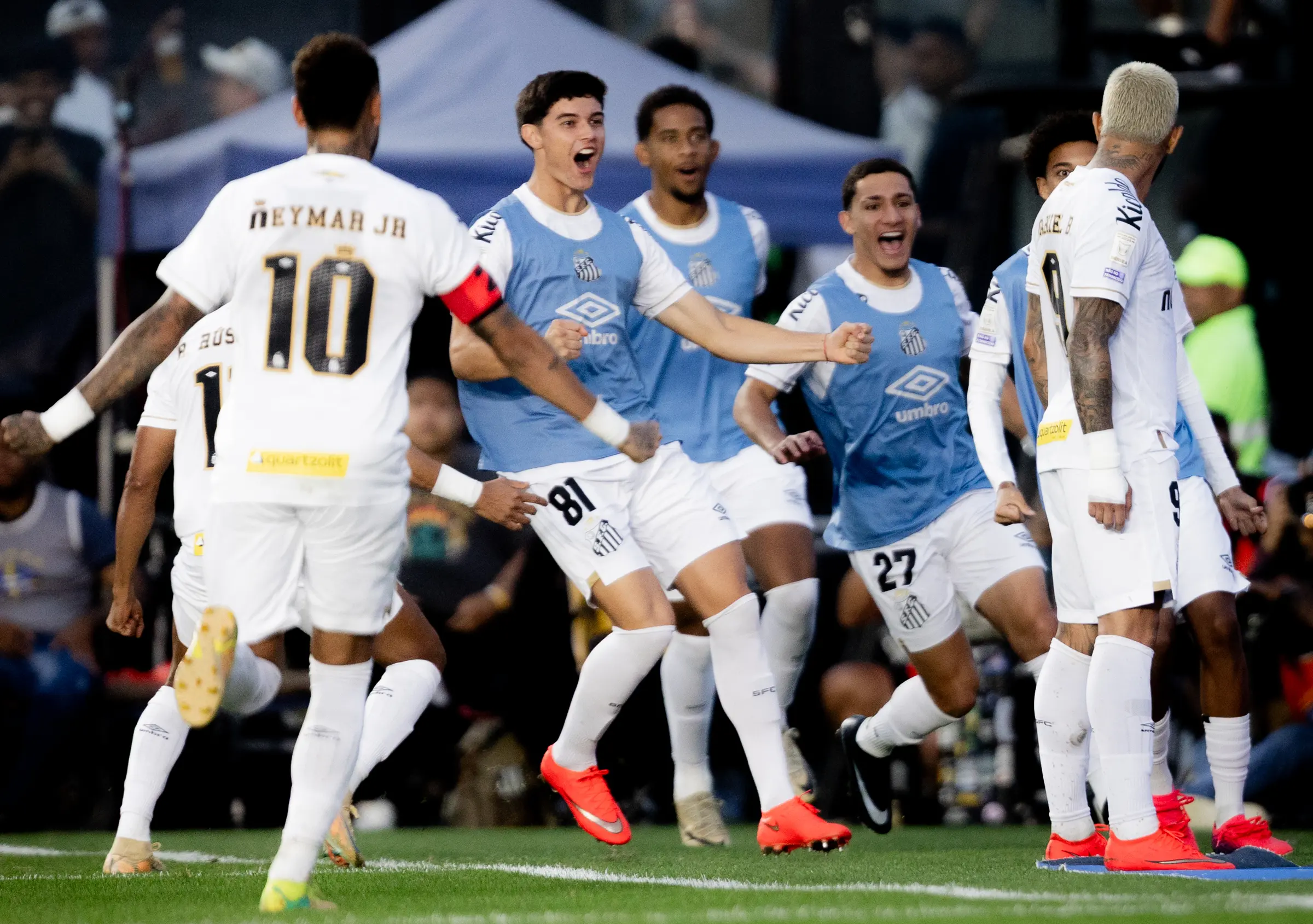 Santos reage com força no segundo tempo e conquista vitória convincente sobre o Vasco