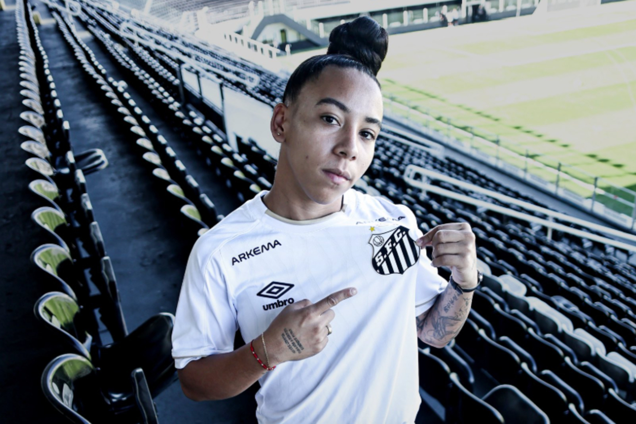 Santos reforça elenco das Sereias da Vila com a atacante colombiana Wendy Candelo