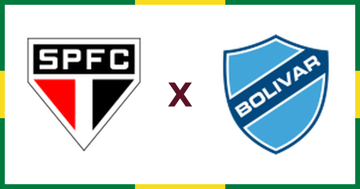 São Paulo e Bolívar decidem vaga nas quartas da Sul-americana no Morumbis