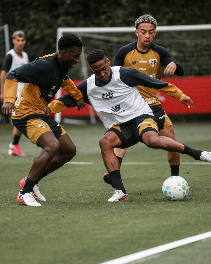 São Paulo intensifica preparação no CT visando confronto contra o Red Bull Bragantino