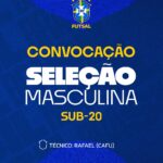 Seleção brasileira de futsal sub-20 define elenco para o sul-americano