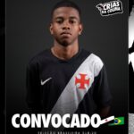 Seleção Brasileira Sub-20 chama atacante Juninho do Vasco para amistosos contra a Bolívia