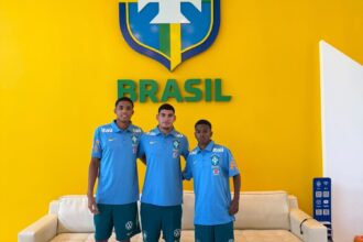 Seleção Brasileira Sub-20 convoca trio do Vasco para período de treinamentos