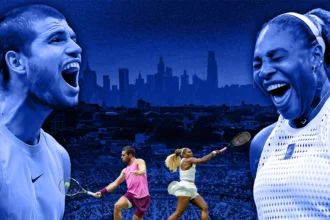 Serena Williams e Carlos Alcaraz formam dupla inédita nas mistas do US Open