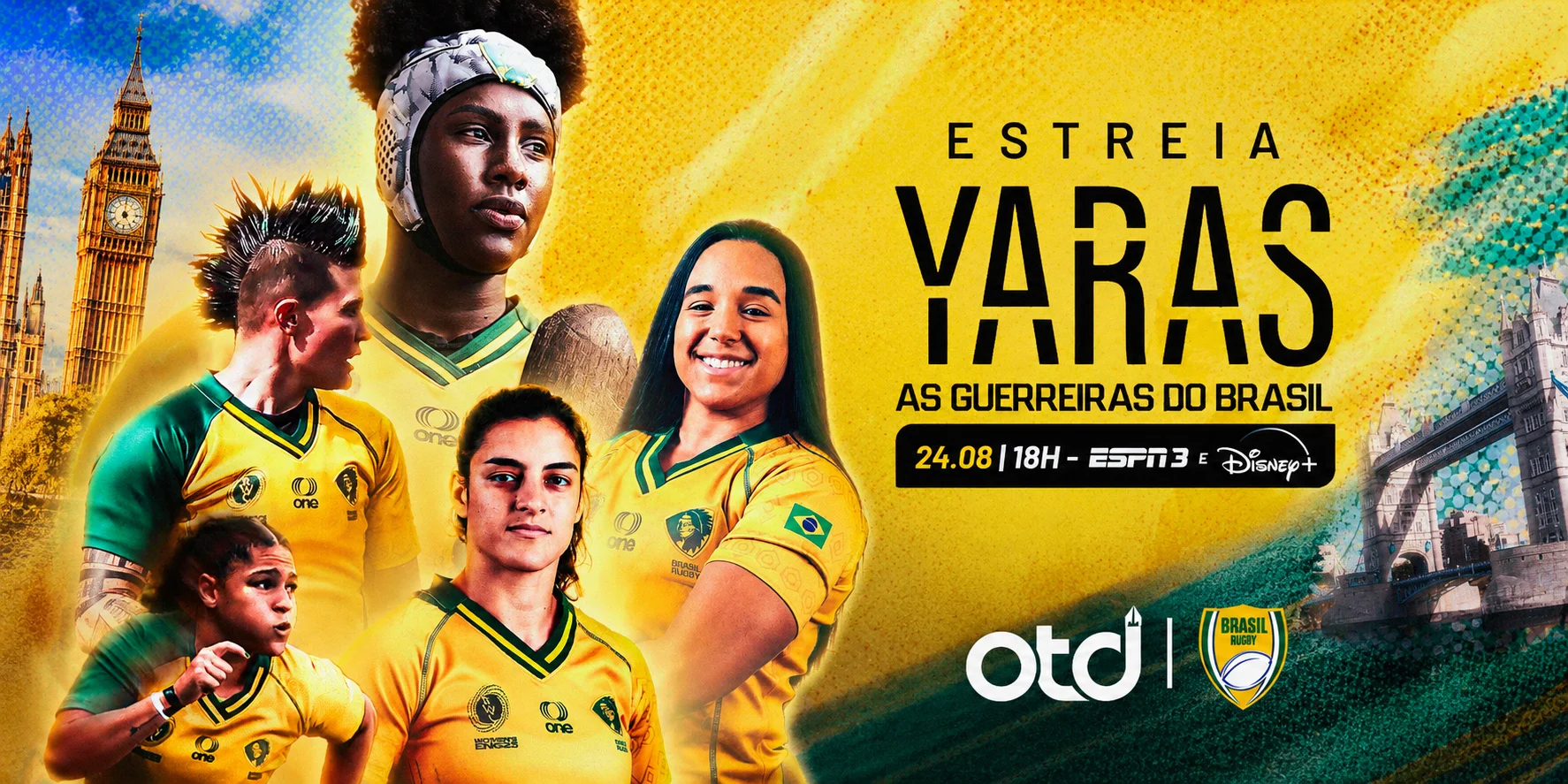 Série documental revela bastidores da inédita jornada das Yaras na Copa do Mundo de Rugby
