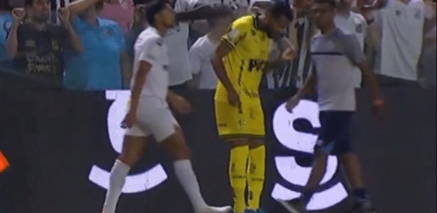 Súmula registra cusparada de torcedor contra Reinaldo em jogo do Santos